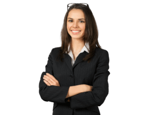 mujer cruzada de brazos en pagina Consultora Financiera Cartagena Murcia